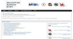 Desktop Screenshot of moadminjobs.com